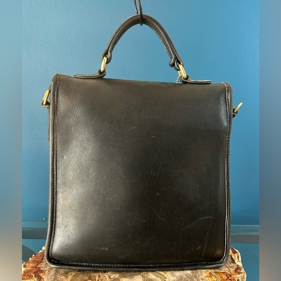 Vintage COACH Station Bag 5130 Black Made in the USA EUC - Picture 8 of 16